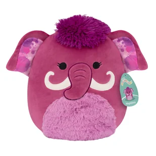 Squishmallows Wersja A Seria 17, Pluszak, 30 cm Magdalena - Magenta Woolly Mammoth - Maskotki i pluszaki - miniaturka - grafika 1