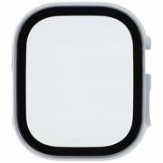 Akcesoria do smartwatchy - Bizon Etui Case+Glass do Apple Watch Ultra 49mm, srebrne - miniaturka - grafika 1