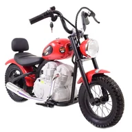 Pojazdy elektryczne dla dzieci - REWELACYJNY MOTOR SPEED 12 PLUS POMPOWANE KOŁA, STALOWA RAMA/A9902 - miniaturka - grafika 1