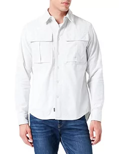 G-STAR RAW Męska koszula uniseks Submarine Regular, Szary (Cool Grey Gd D21986-c436-b590), XL - Koszule męskie - miniaturka - grafika 1