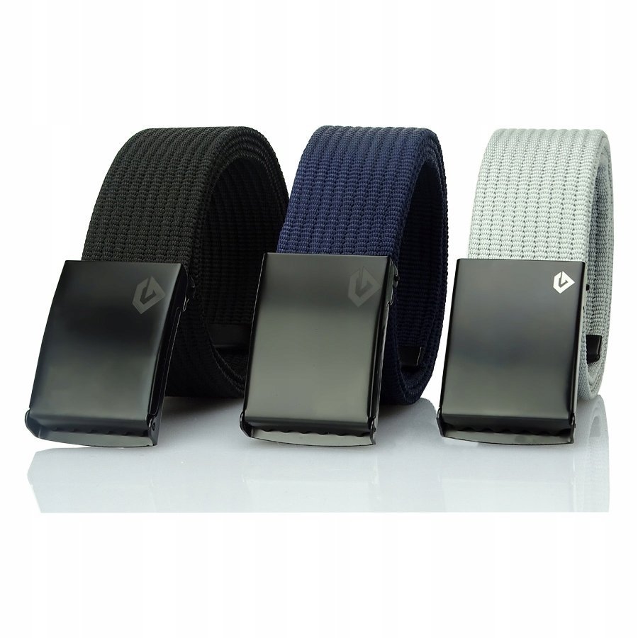 GRACIO paski parciane zestaw GRANAT SZARY CZARNY