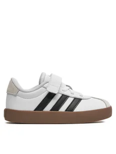 adidas Sneakersy Vl Court 3.0 El C ID9155 Biały - Buty dla chłopców - miniaturka - grafika 1