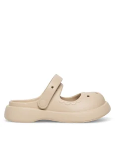 Nelli Blu Klapki 23051905 Beżowy - Buty dla dziewczynek - miniaturka - grafika 1