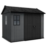 Altany ogrodowe - KETER Domek narzędziowy Newton Plus 259109 9x7.5 Szary 230 x 287.8 x 246 cm - miniaturka - grafika 1