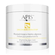 Maseczki do twarzy - Apis Professional Discolouration-Stop Rozjaśniająca maska algowa redukująca przebarwienia 250 g - miniaturka - grafika 1