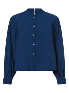 Tommy Hilfiger Bluzka damska Kobiety niebieski jednolity, 34 - Bluzki damskie - miniaturka - grafika 1