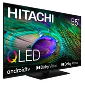 Telewizory - Hitachi QLED 55HAQ6460 - 55" - 4K - Android TV - miniaturka - grafika 1