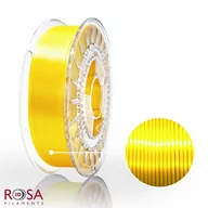 Filamenty i akcesoria do drukarek 3D - Filament ROSA 3D PLA SILK 1,75mm 800g Żółty Yellow - miniaturka - grafika 1
