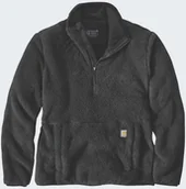 Bluzy męskie - Polar Carhartt Fleece Pullover Black - miniaturka - grafika 1