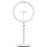 Lampy studyjne - Kodak Lampa pierścieniowa  Kodak Lampa PierŚcieniowa Led Ring Vlog + Statyw Sl002 SB6748 - miniaturka - grafika 1