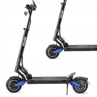 Hulajnogi elektryczne - Wodoodporna hulajnoga elektryczna, składana Hiley Tiger 8 GT V4 - Blue - miniaturka - grafika 1