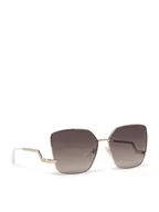 Okulary przeciwsłoneczne - Guess Okulary przeciwsłoneczne GU7814 6232G Złoty - miniaturka - grafika 1