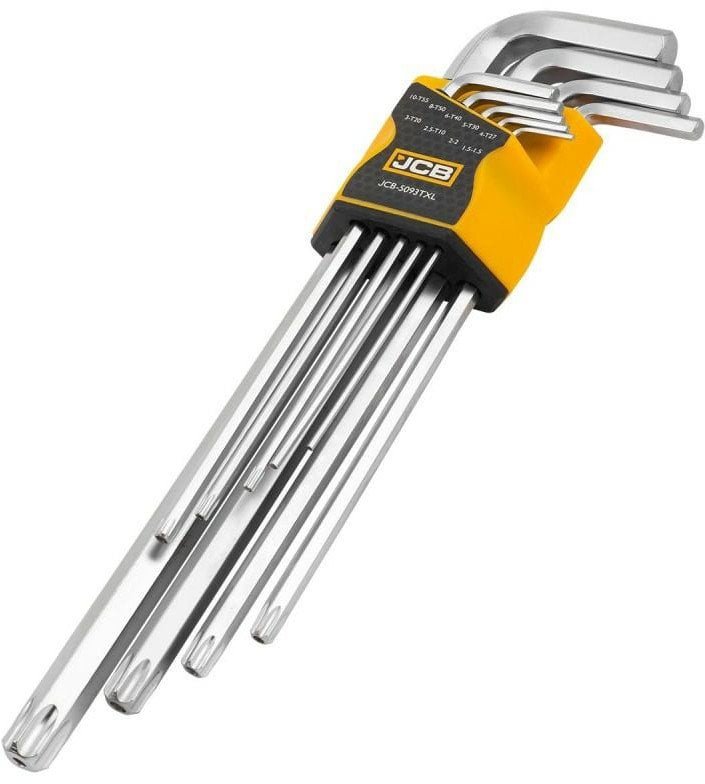 JCB IMBUS / TORX 9szt. /DŁ. 1,5-T55mm