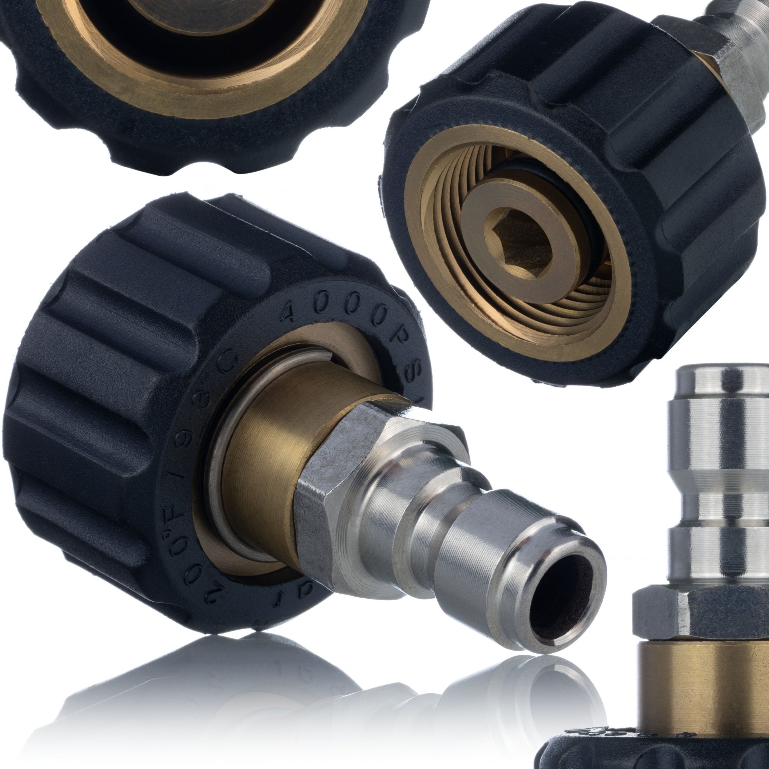 Rosfix ADAPTER REDUKCJA WTYK SZYBKOZŁĄCZE NA GWINT WEWNTRZNY M22 DO KARCHER HD HDS