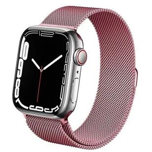 Apple Crong Milano Steel - Pasek ze stali nierdzewnej do Watch 38/40 mm (różowe złoto) - Akcesoria do smartwatchy - miniaturka - grafika 1
