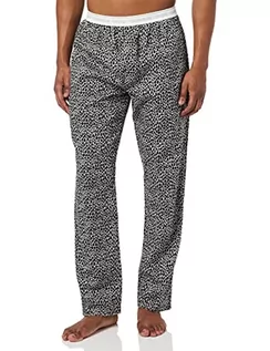 Spodnie męskie - Calvin Klein Spodnie męskie, Mini żyrafa Print, szary ogrzewacz, XL - grafika 1
