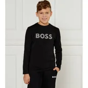 Koszulki dla chłopców - BOSS Kidswear Longsleeve | Regular Fit - miniaturka - grafika 1