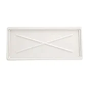 Suszarki do naczyń - Tacka do suszarki biała szeroka utwardzana 50 x 22,5 cm - miniaturka - grafika 1