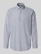 Koszule męskie - Koszula biznesowa o kroju regular fit z kołnierzykiem typu kent model ‘New Kent’ - miniaturka - grafika 1