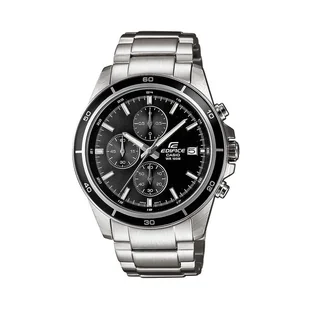 Zegarek Zegarek Casio Edifice EFR-526D-1AVUEF Black/Silver - Zegarki męskie - miniaturka - grafika 1