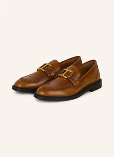 Chloé Loafersy Marcie braun - Moda i Uroda OUTLET - miniaturka - grafika 1