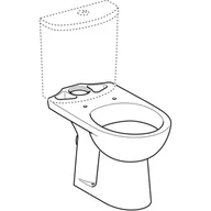 Kompakty WC - Geberit Selnova Toaleta WC stojąca 67x35,5 cm biała 500.281.01.7 - odbiór osobisty: Kraków, Warszawa - miniaturka - grafika 1