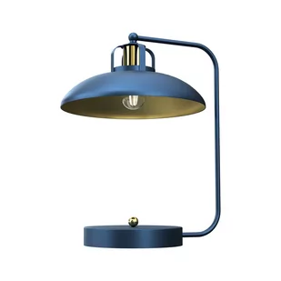 Milagro Lampka biurkowa FELIX NAVY BLUE/GOLD 1xE27 MLP7716 - Lampy stojące - miniaturka - grafika 1