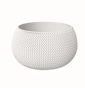 Blumfeldt SPLOFY BOWL biały śr.24cm DKSP240-S449 - Donice - miniaturka - grafika 1