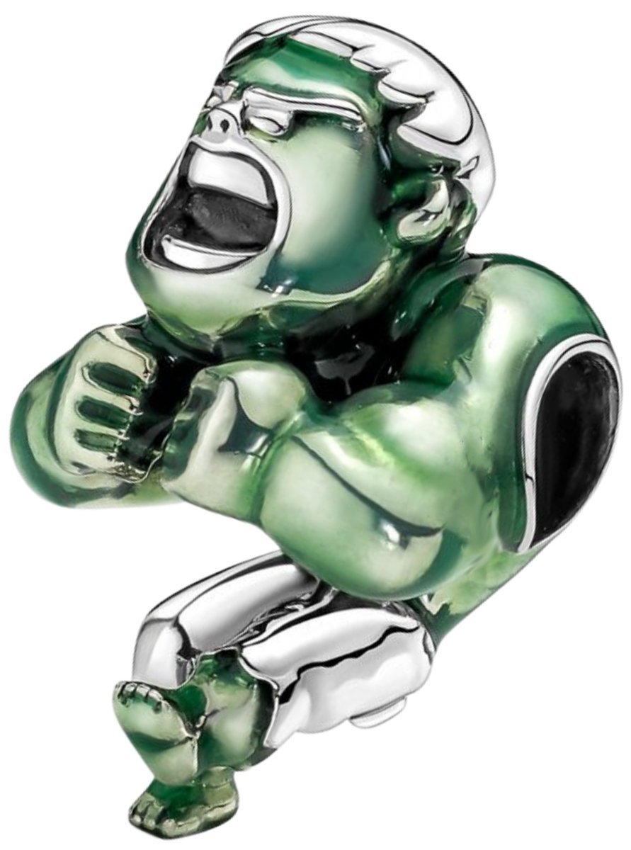 Charms Zawieszka Charms Hulk Avengers Charms Srebro 925 Trusky