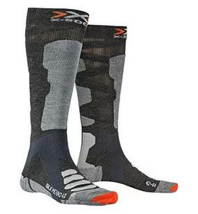 Skarpety X-Socks Unisex Ski Silk Merino 4.0 szary anthracite melange/G 39-41 - Skarpetki damskie - miniaturka - grafika 1