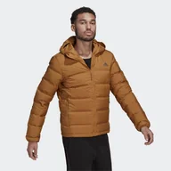 Odzież trekkingowa damska - Kurtka puchowa adidas Helionic Ed - miniaturka - grafika 1