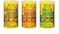 Pokarm dla ryb - Tropical Zestaw pokarmów Ichtio Bio Ovo Vit 3x500g 52147-uniw - miniaturka - grafika 1