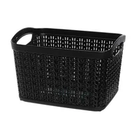 Pudła i pojemniki do przechowywania - Koszyk prostokątny M 3,3 l WILLOW czarny - miniaturka - grafika 1