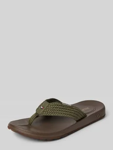 Japonki z plecionymi paskami - Półbuty męskie - miniaturka - grafika 1