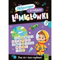AKSJOMAT Aktywizujące i kreatywne łamigłówki 6+ - Ewa Tadrowska - Łamigłówki - miniaturka - grafika 1