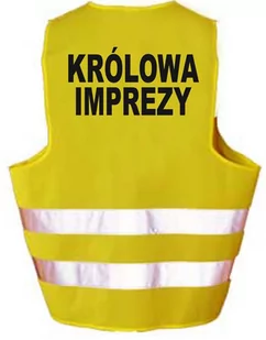 Kamizelka Odblaskowa Imprezowa Królowa Imprezy - Odzież robocza - miniaturka - grafika 1