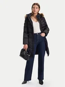 Kurtki damskie - Guess Kurtka puchowa W5BL30 W2802 Czarny Regular Fit - miniaturka - grafika 1