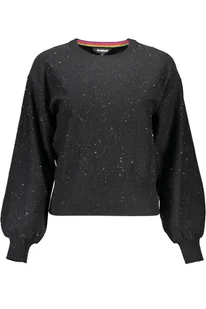 DESIGUAL SWETER DAMSKI CZARNY - Koszulki i topy damskie - miniaturka - grafika 1