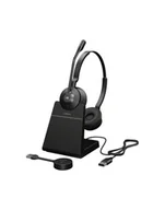 Słuchawki - Jabra Engage 55 SE - USB-A MS Stereo, Headset black, Stereo, USB-A, MS, with charging station - miniaturka - grafika 1