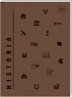 Zeszyty szkolne - Brulion tematyczny HISTORIA A5 80k zeszyt TWARDY - miniaturka - grafika 1