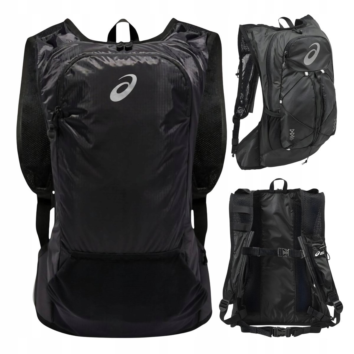 Plecak Biegowy Asics 2.0 Lekki Kieszonki Odblaski Regulacja Na Wędrówki