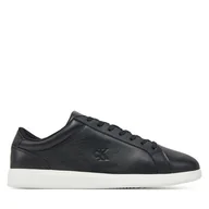 Sneakersy męskie - Sneakersy Calvin Klein Jeans Low Profile Cupsole Cm YM0YM01190 Czarny - miniaturka - grafika 1