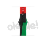 Akcesoria do zegarków - Apple Apple Pasek sportowy Black Unity 44mm MJ4W3ZM/A - miniaturka - grafika 1