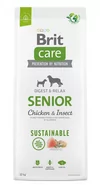 Sucha karma dla psów - Brit Care Sustainable Senior Chicken&Insects 12 kg - miniaturka - grafika 1