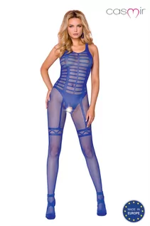 Bielizna erotyczna damska - Casmir Bodystocking CA005 blue - grafika 1