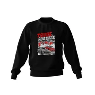 Odzież do sportów motorowych - Czarna bluza TOUGE BATLLE-XS - miniaturka - grafika 1