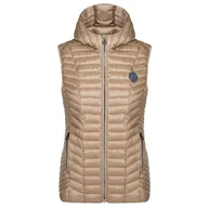 Kurtki i kamizelki sportowe damskie - Kamizelka damska Loap Illifie Rozmiar: M / Kolor: brązowy - miniaturka - grafika 1