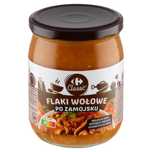 Carrefour Classic Flaki wołowe po zamojsku 500 g - Szybkie dania obiadowe - miniaturka - grafika 1