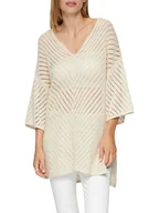 Swetry damskie - S.OLIVER RED LABEL Sweter w kolorze beżowym - miniaturka - grafika 1