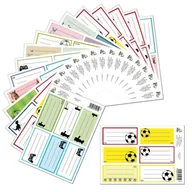 Etykiety samoprzylepne i bloki etykiet - Bee-bee Naklejki na zeszyt Chłopcy mix 150 szt. - miniaturka - grafika 1